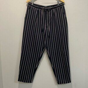 Loom Relax Fit Pants Black stripes slacks Size 36